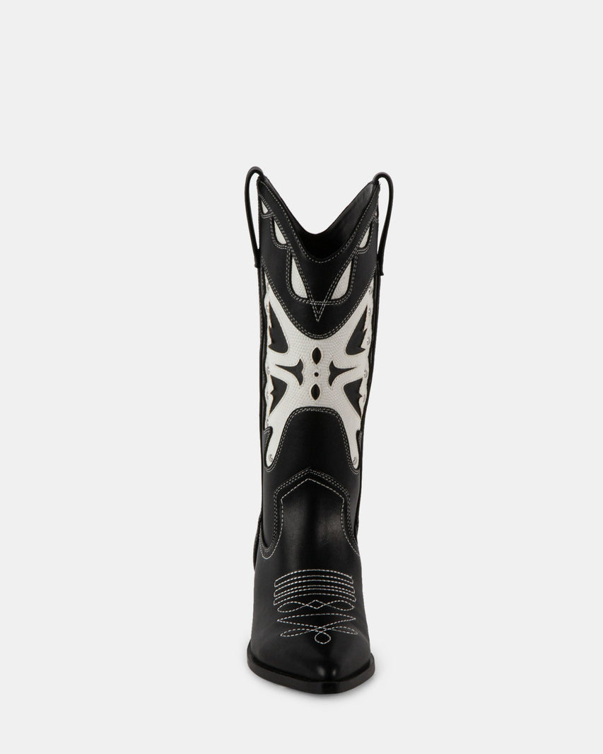 SALOONN BLACK MULTI - Women's Shoes - Steve Madden Canada
