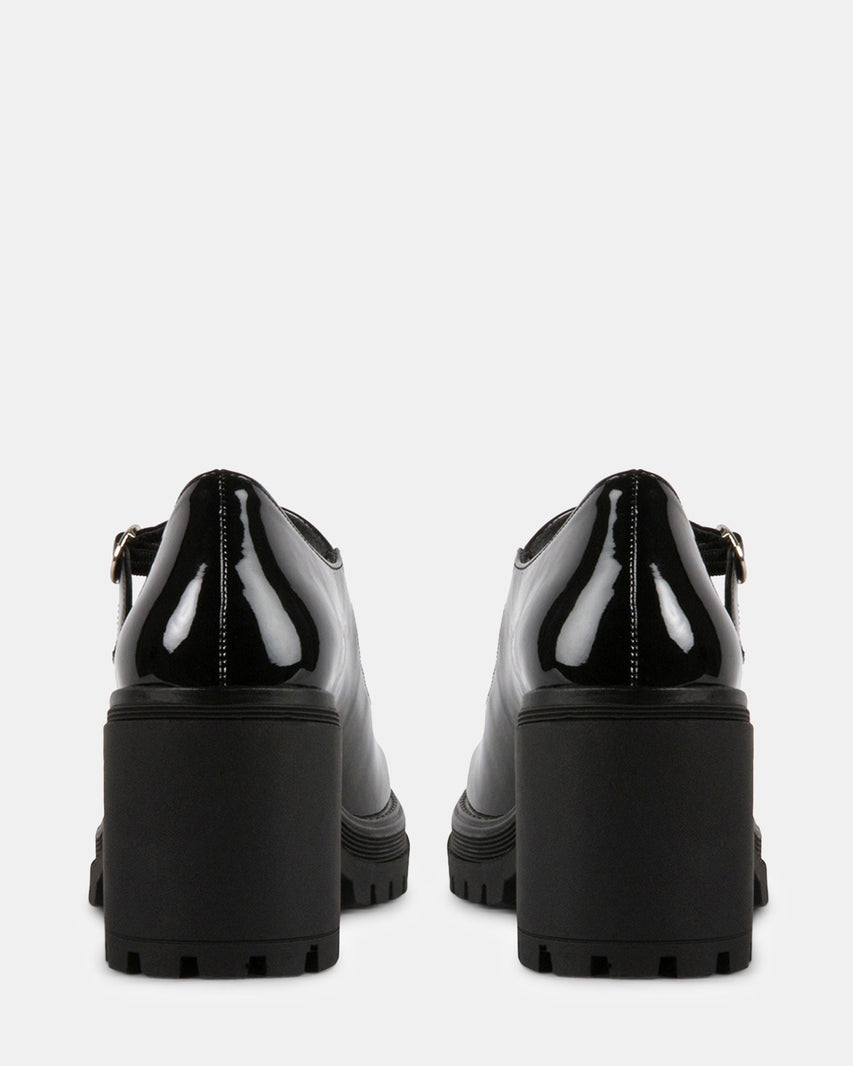 TRANSLTE BLACK PATENT - Women's Shoes - Steve Madden Canada