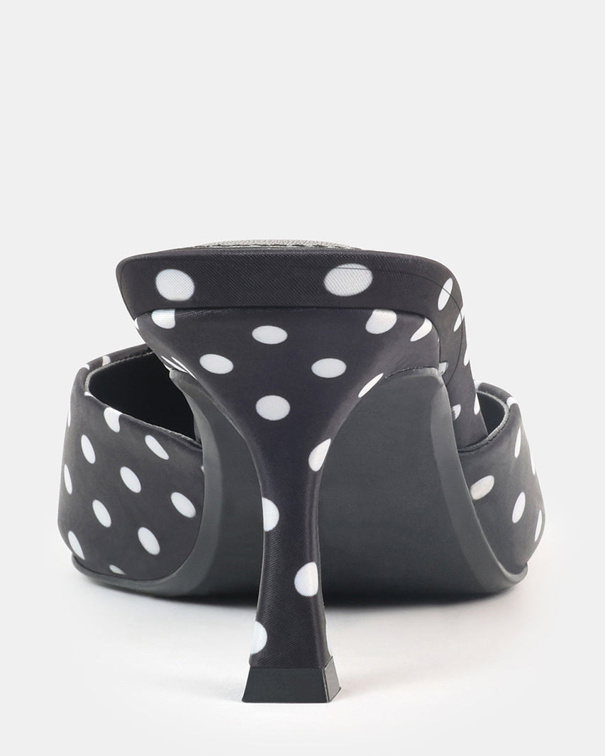 VELMAA BLACK SATIN - Women's Shoes - Steve Madden Canada