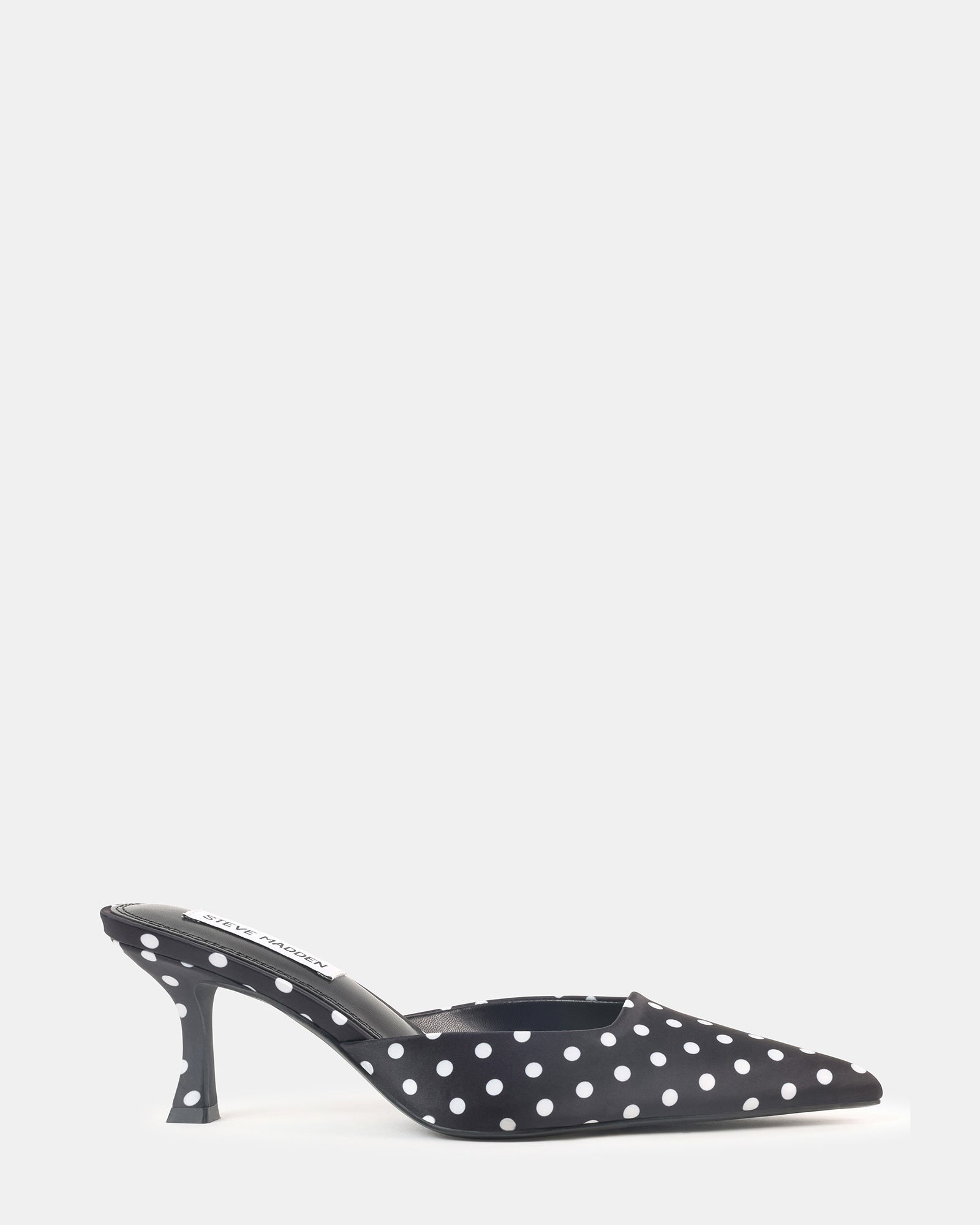 VELMAA BLACK SATIN - Women's Shoes - Steve Madden Canada