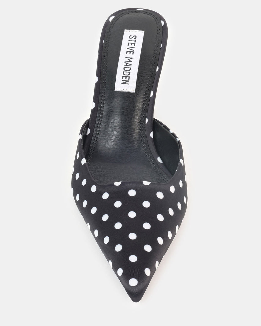VELMAA BLACK SATIN - Women's Shoes - Steve Madden Canada
