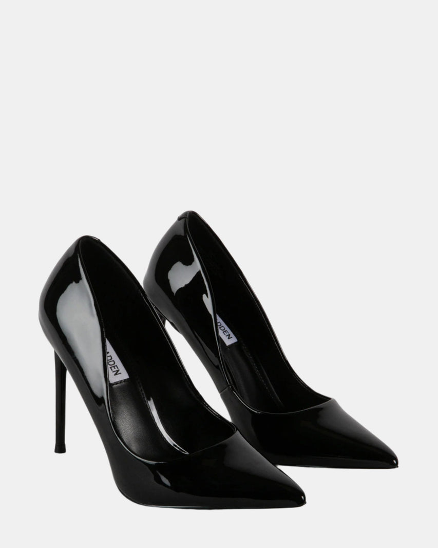VIDA BLACK PATENT - Women's Shoes - Steve Madden Canada