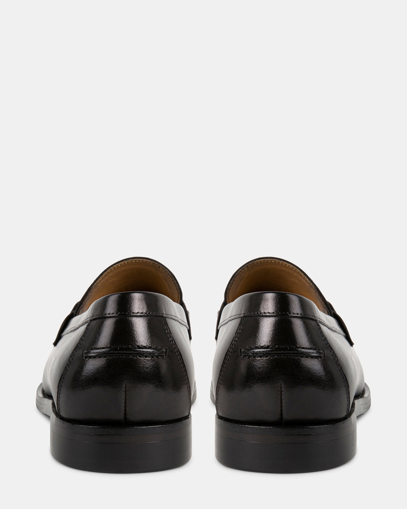 DOLPH BLACK LEATHER - Men's Shoes - Steve Madden Canada