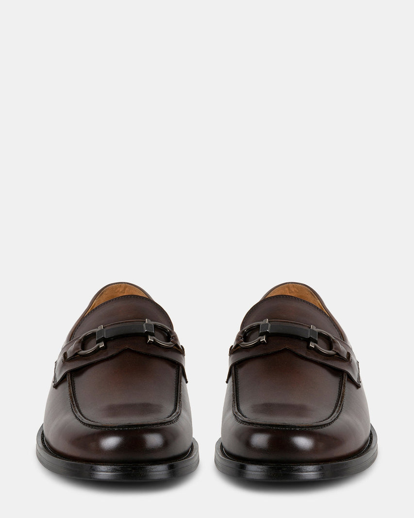 DOLPH BROWN LEATHER - Men's Shoes - Steve Madden Canada