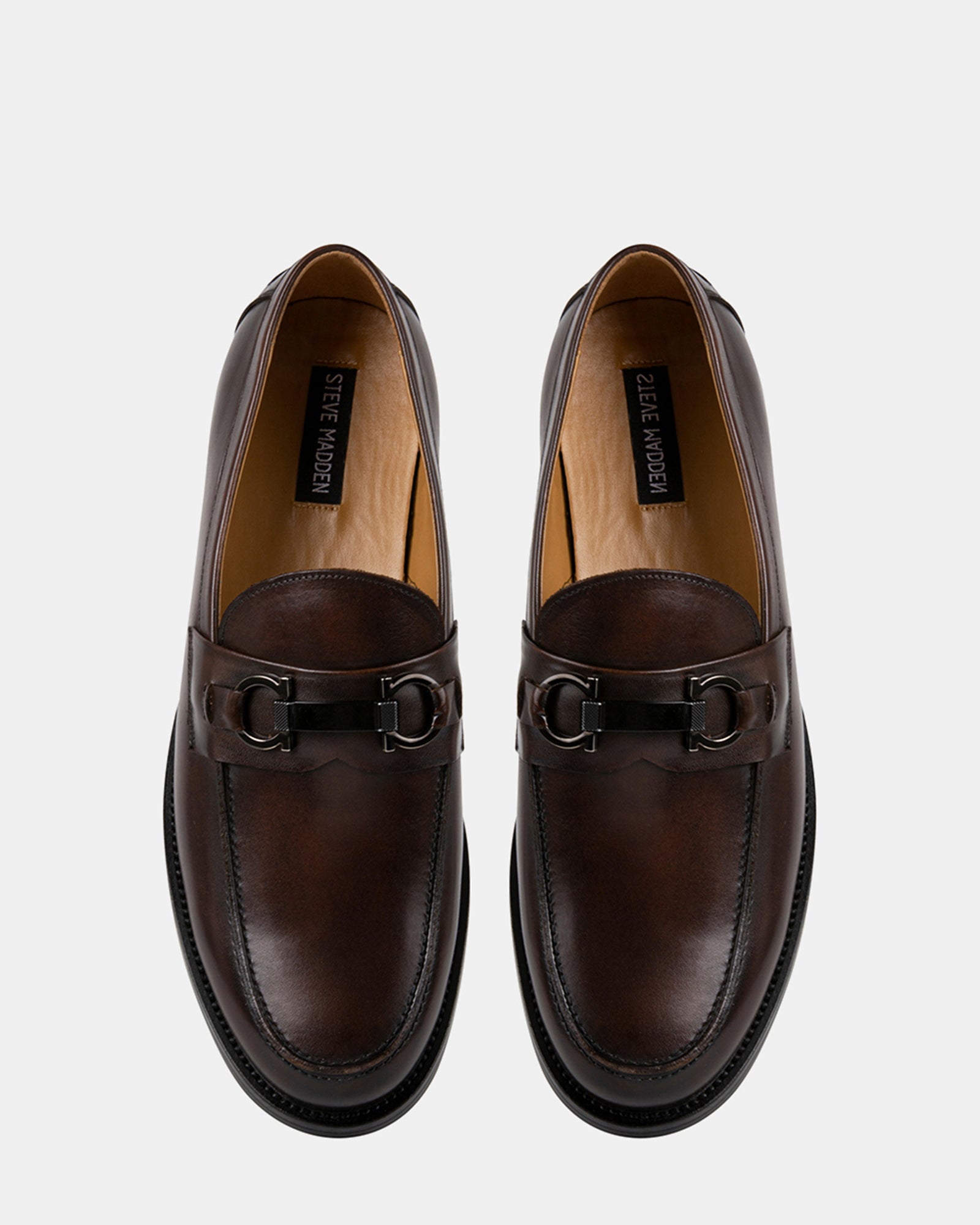 DOLPH BROWN LEATHER - Men's Shoes - Steve Madden Canada
