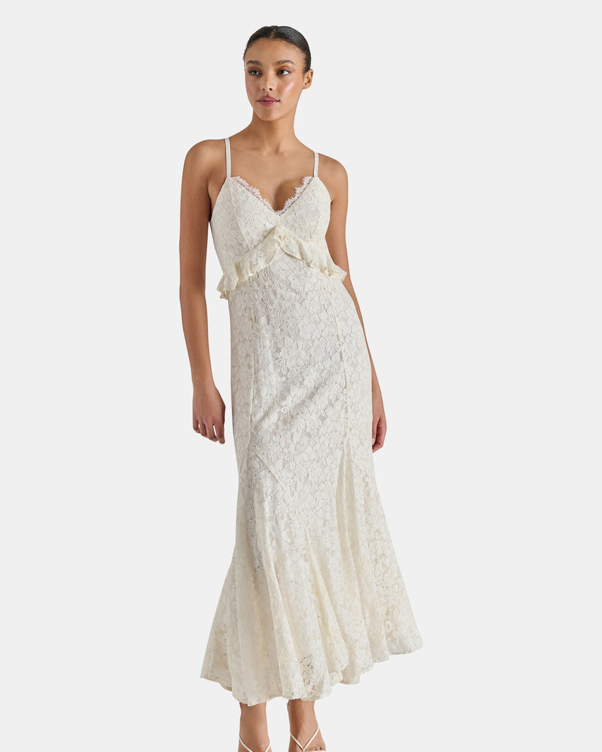 GRACIE DRESS WHITE - Clothing - Steve Madden Canada