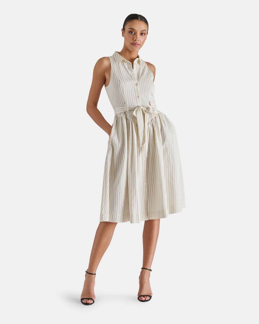 MARY DRESS NATURAL MULTI - Clothing - Steve Madden Canada