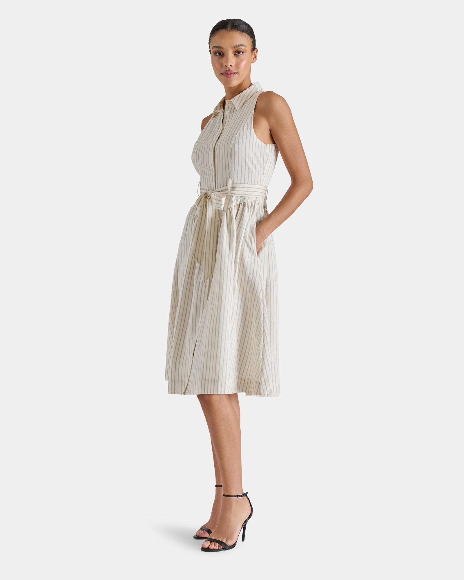 MARY DRESS NATURAL MULTI - Clothing - Steve Madden Canada