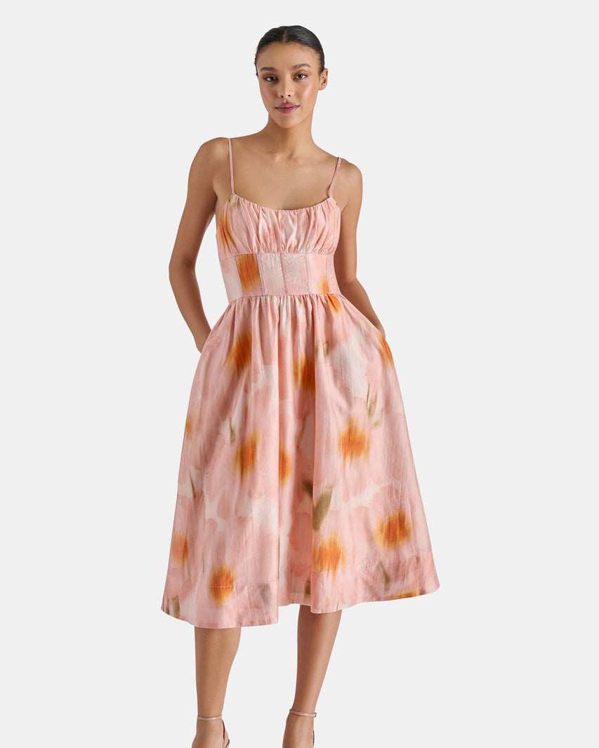 BONDI DRESS ROSE - Clothing - Steve Madden Canada