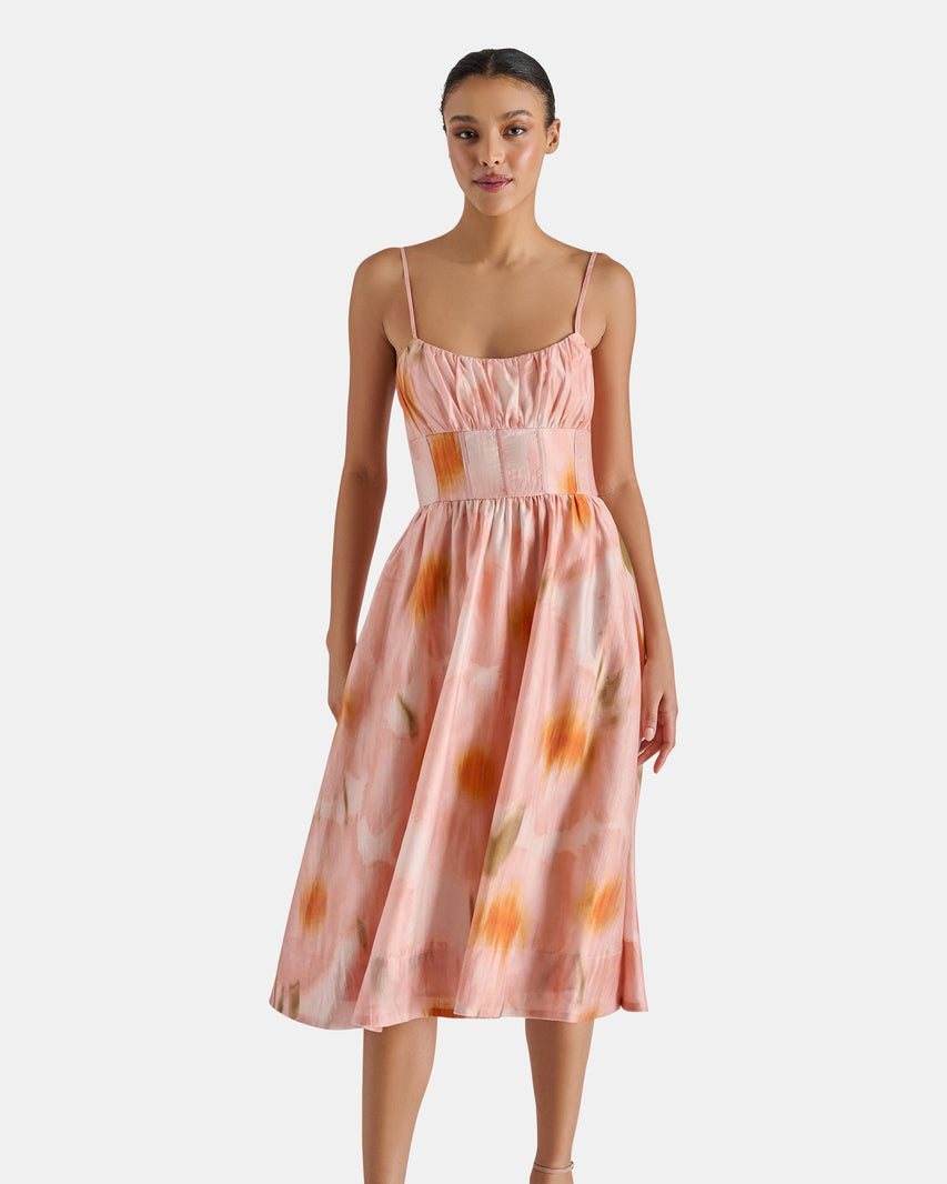 BONDI DRESS ROSE - Clothing - Steve Madden Canada