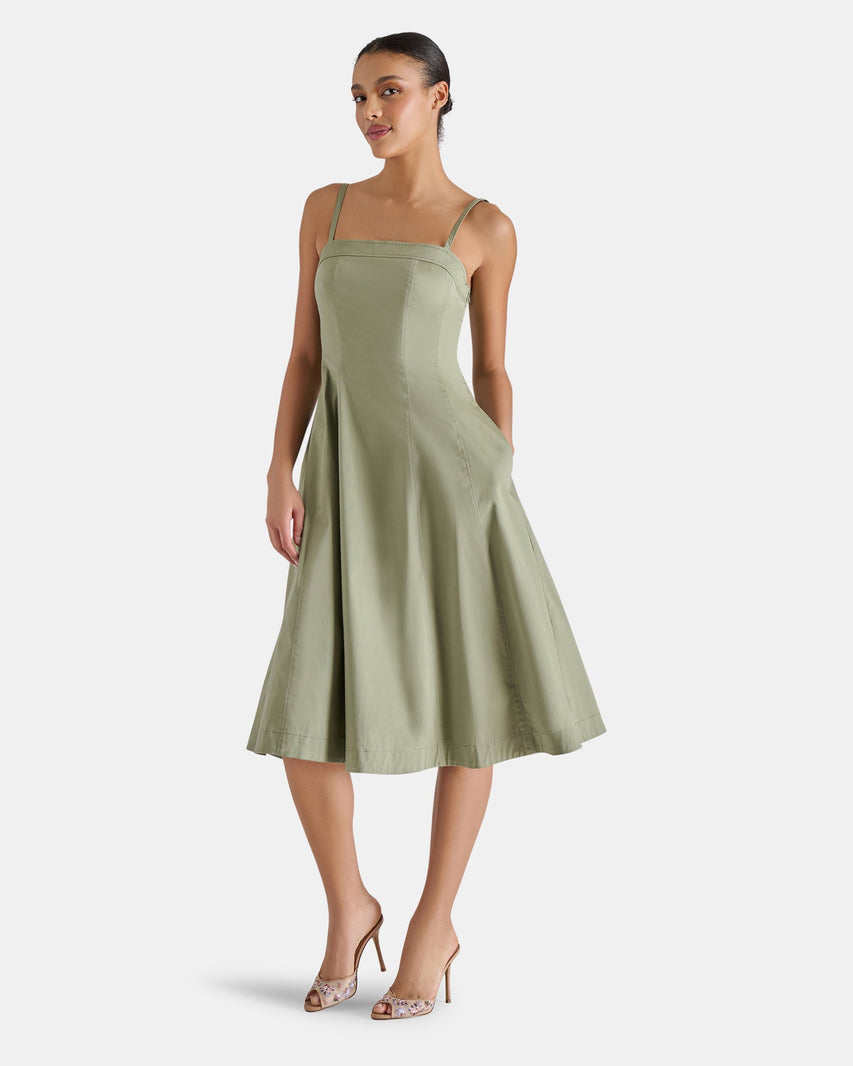 RALEIGH DRESS GREEN - Clothing - Steve Madden Canada