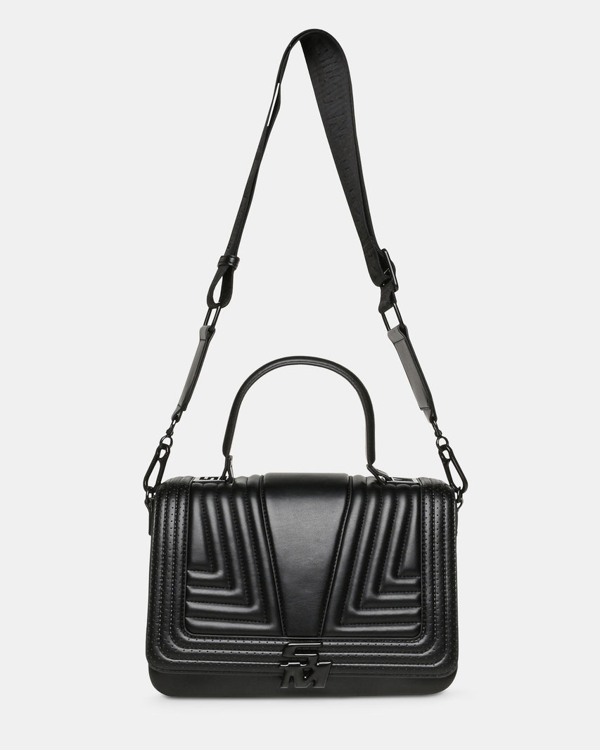 BAGGIE BLACK - Handbags - Steve Madden Canada