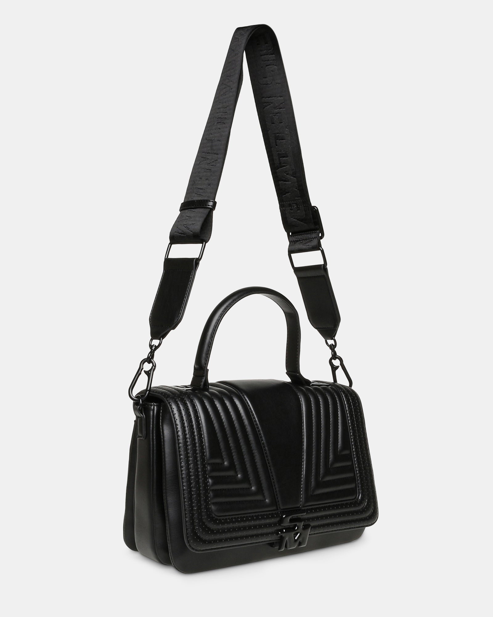 BAGGIE BLACK - Handbags - Steve Madden Canada