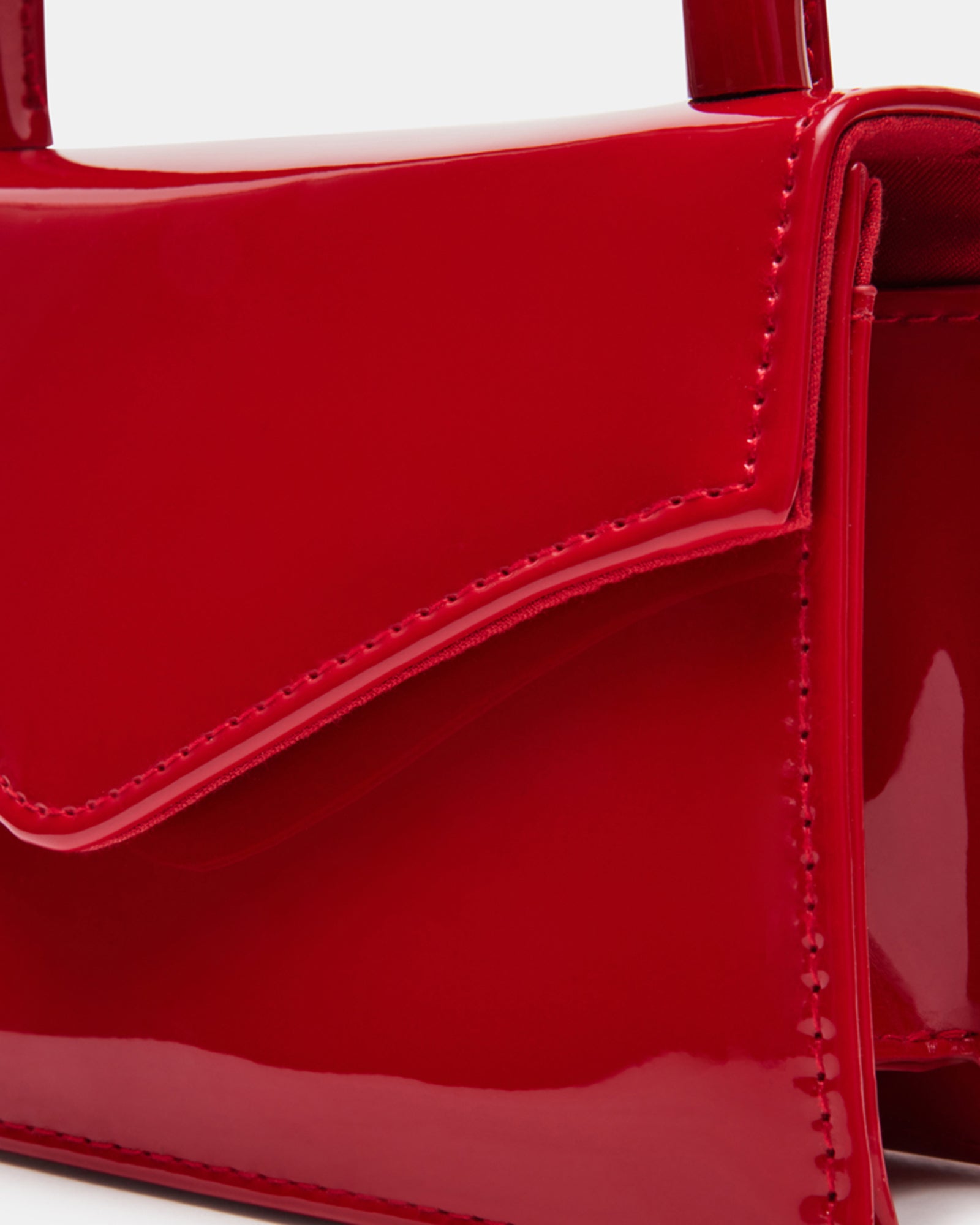 BAMINIA RED PATENT - Handbags - Steve Madden Canada