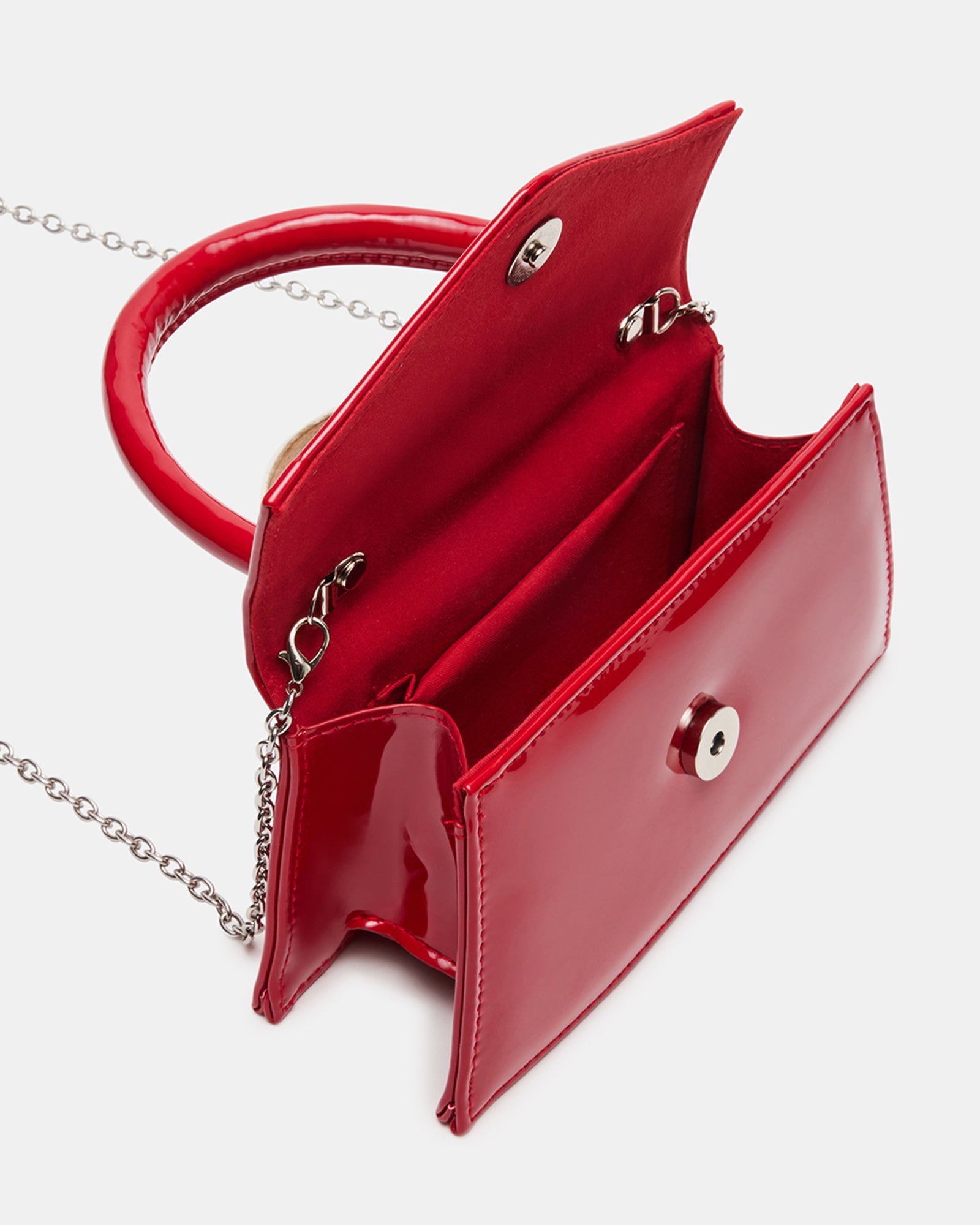 BAMINIA RED PATENT - Handbags - Steve Madden Canada