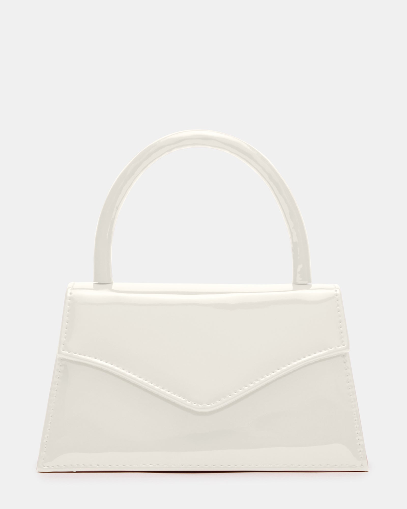 BAMINIA WHITE PATENT - Handbags - Steve Madden Canada