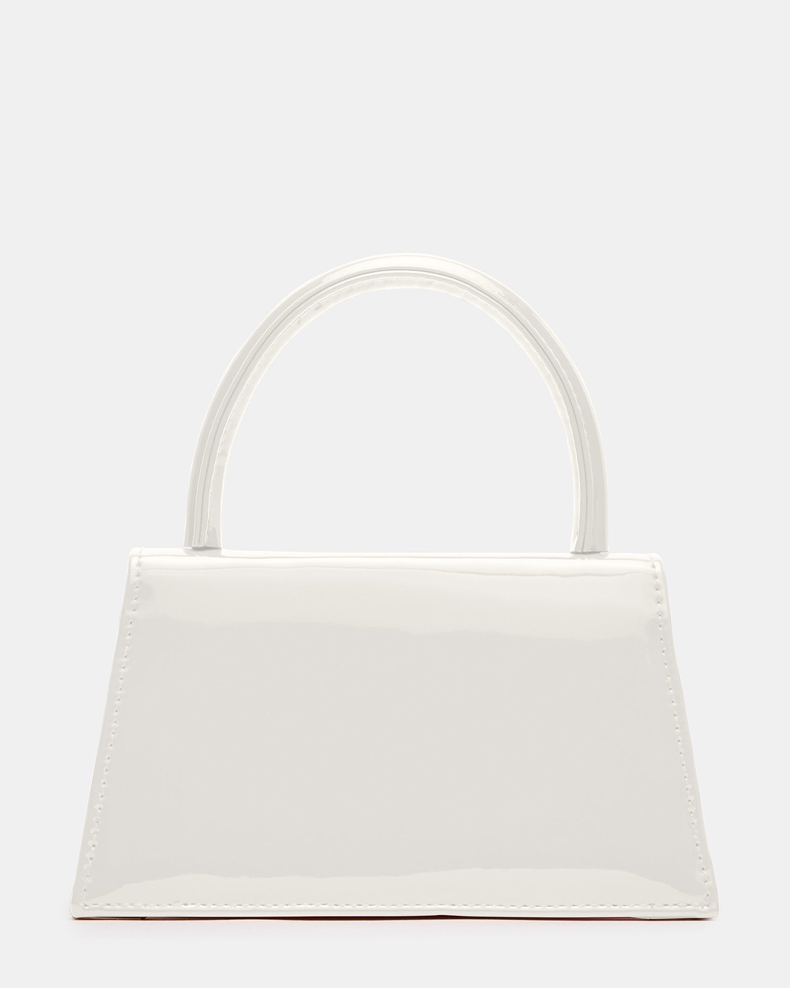 BAMINIA WHITE PATENT - Handbags - Steve Madden Canada
