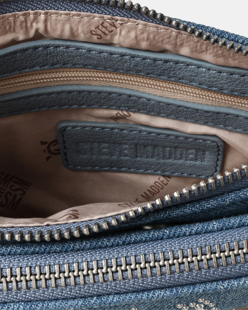 BARRA BLUE MULTI - Handbags - Steve Madden Canada