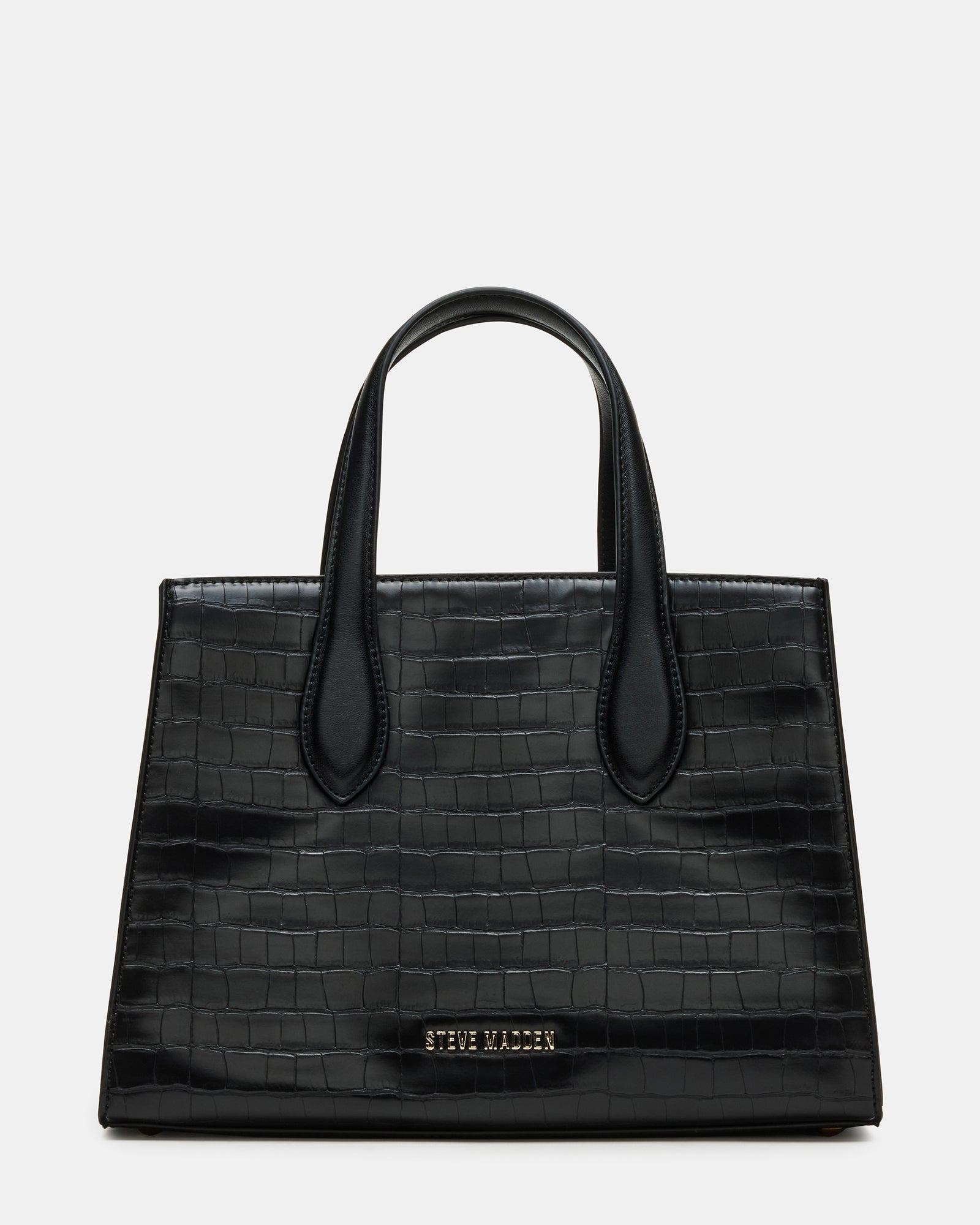 BCALLEB BLACK EXOTIC - Handbags - Steve Madden Canada
