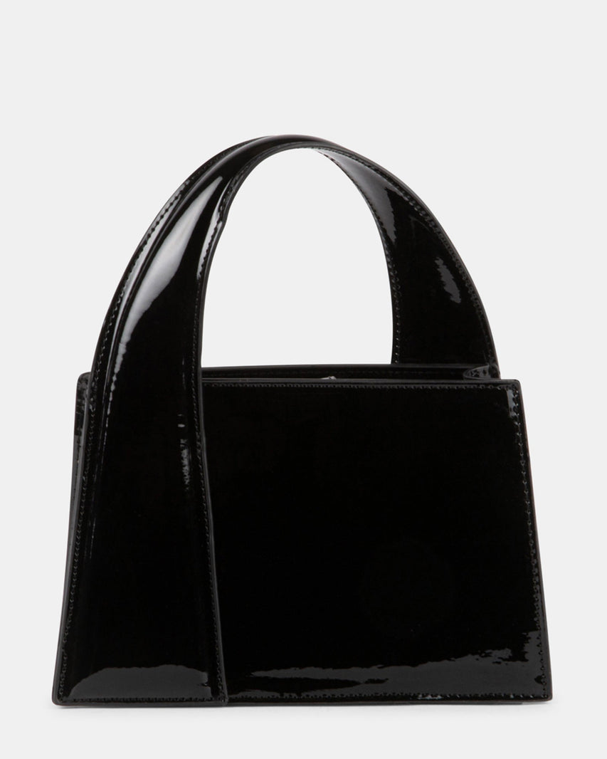 BCAROL BLACK PATENT - Handbags - Steve Madden Canada