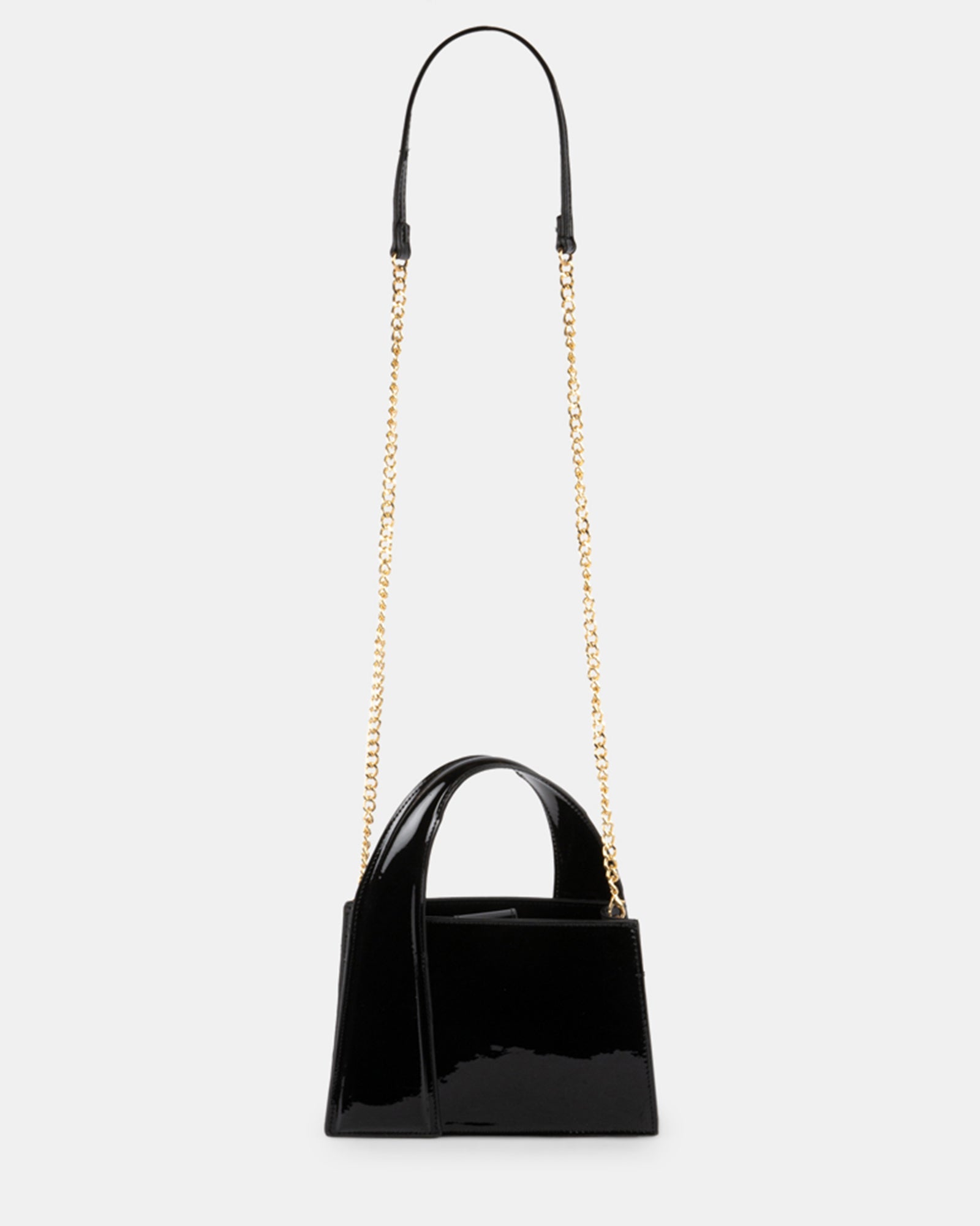 BCAROL BLACK PATENT - Handbags - Steve Madden Canada