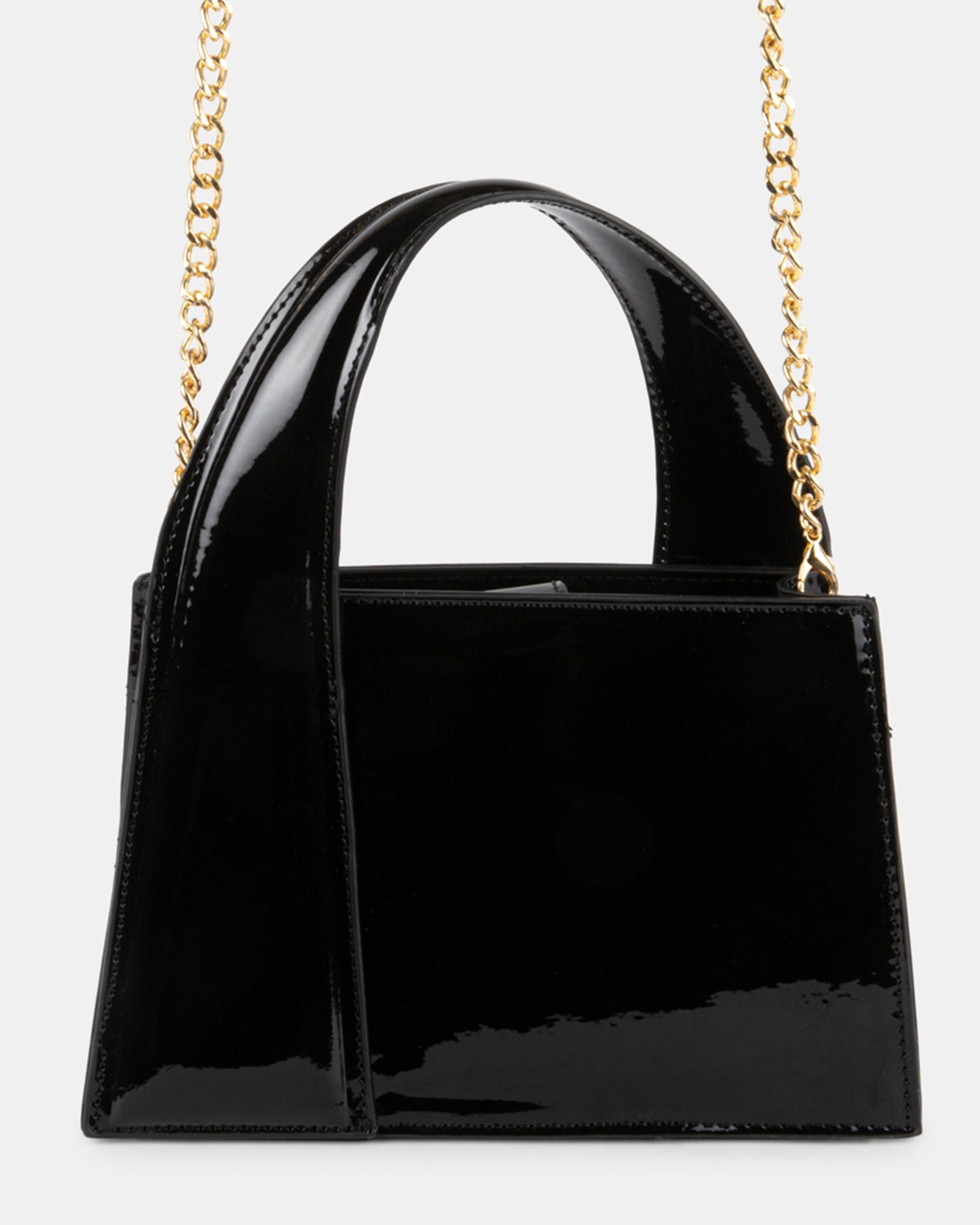 BCAROL BLACK PATENT - Handbags - Steve Madden Canada