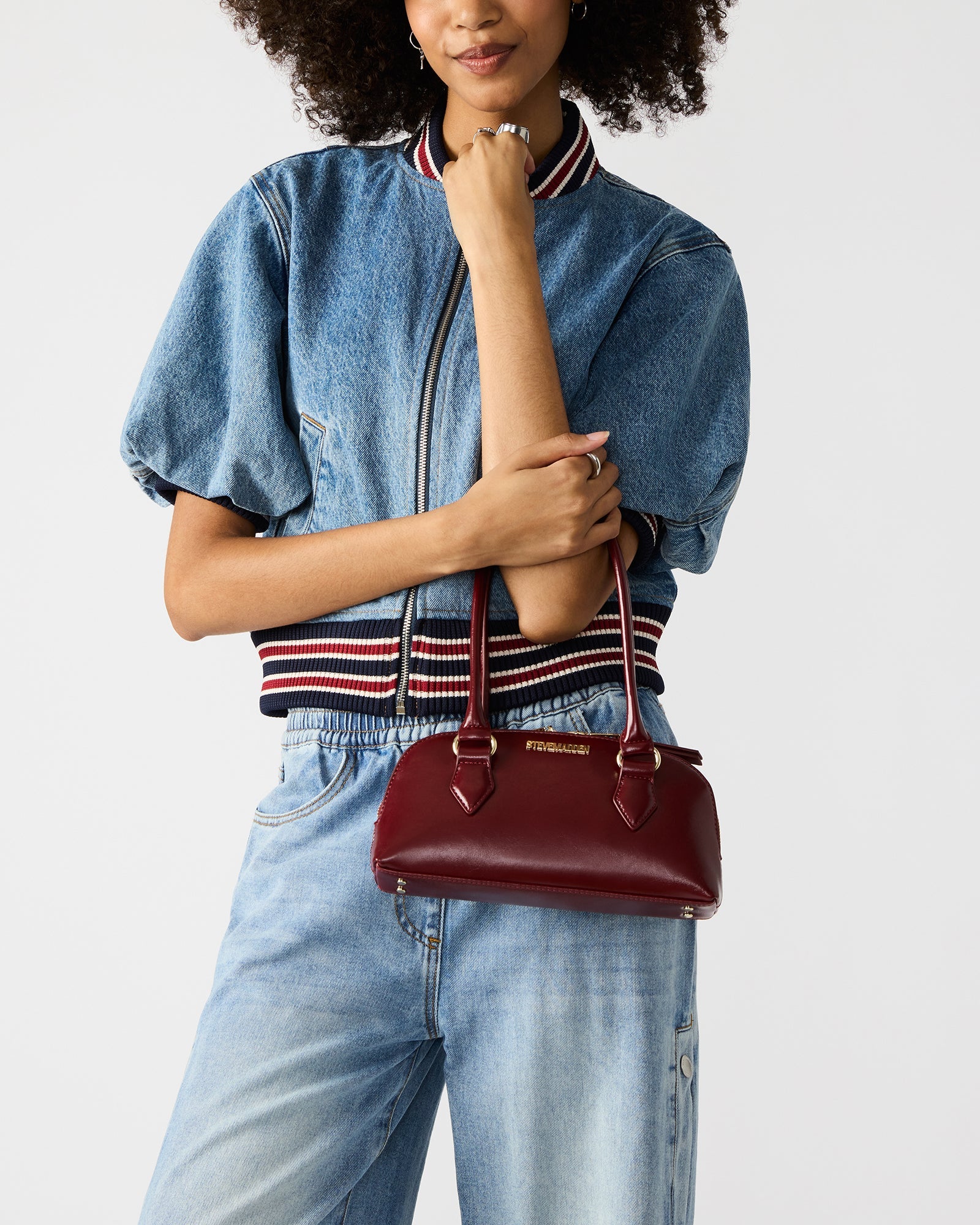 BCURTIS BURGUNDY - Handbags - Steve Madden Canada