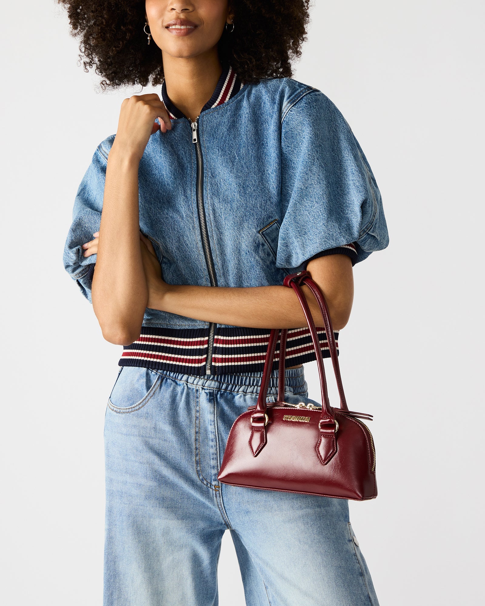 BCURTIS BURGUNDY - Handbags - Steve Madden Canada