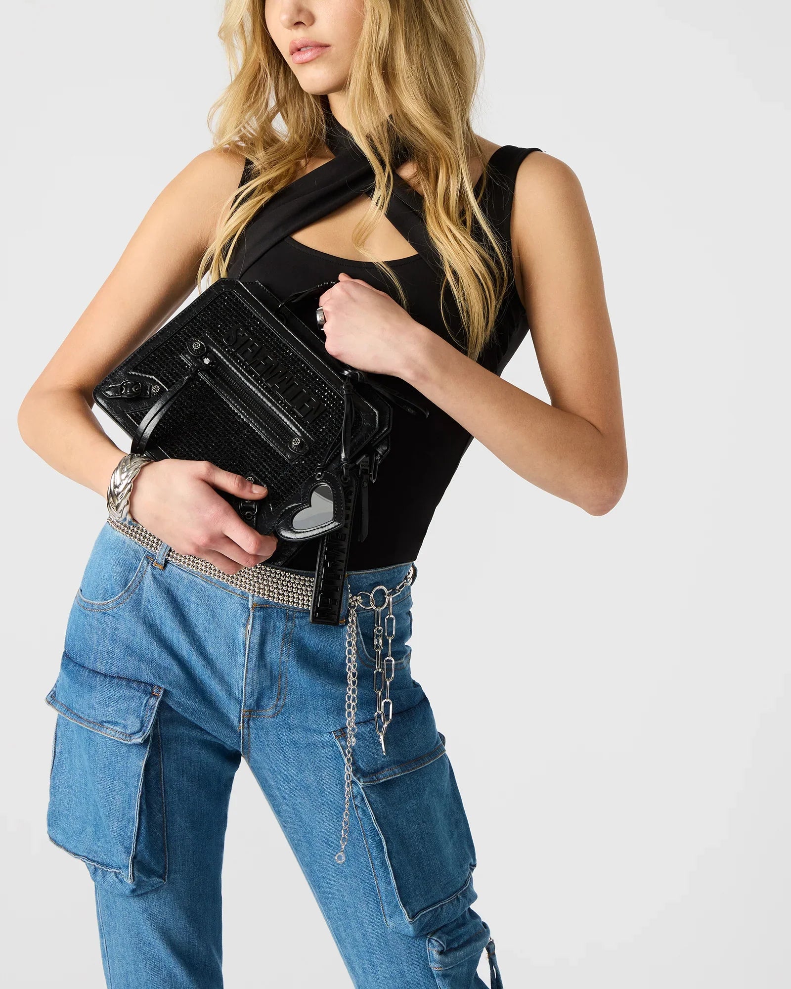 BEVELYNJ BLACK MULTI - Handbags - Steve Madden Canada