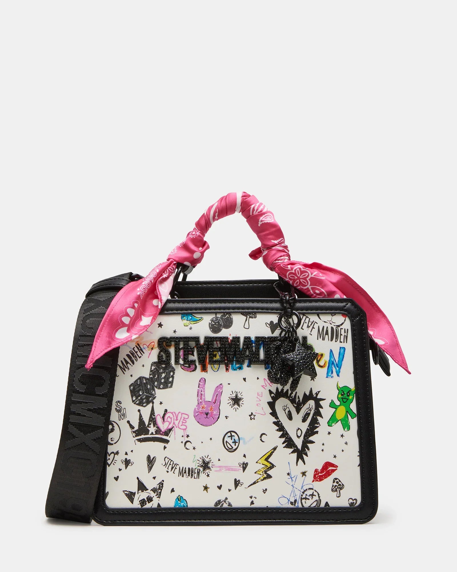BEVELYNM WHITE MULTI - Handbags - Steve Madden Canada