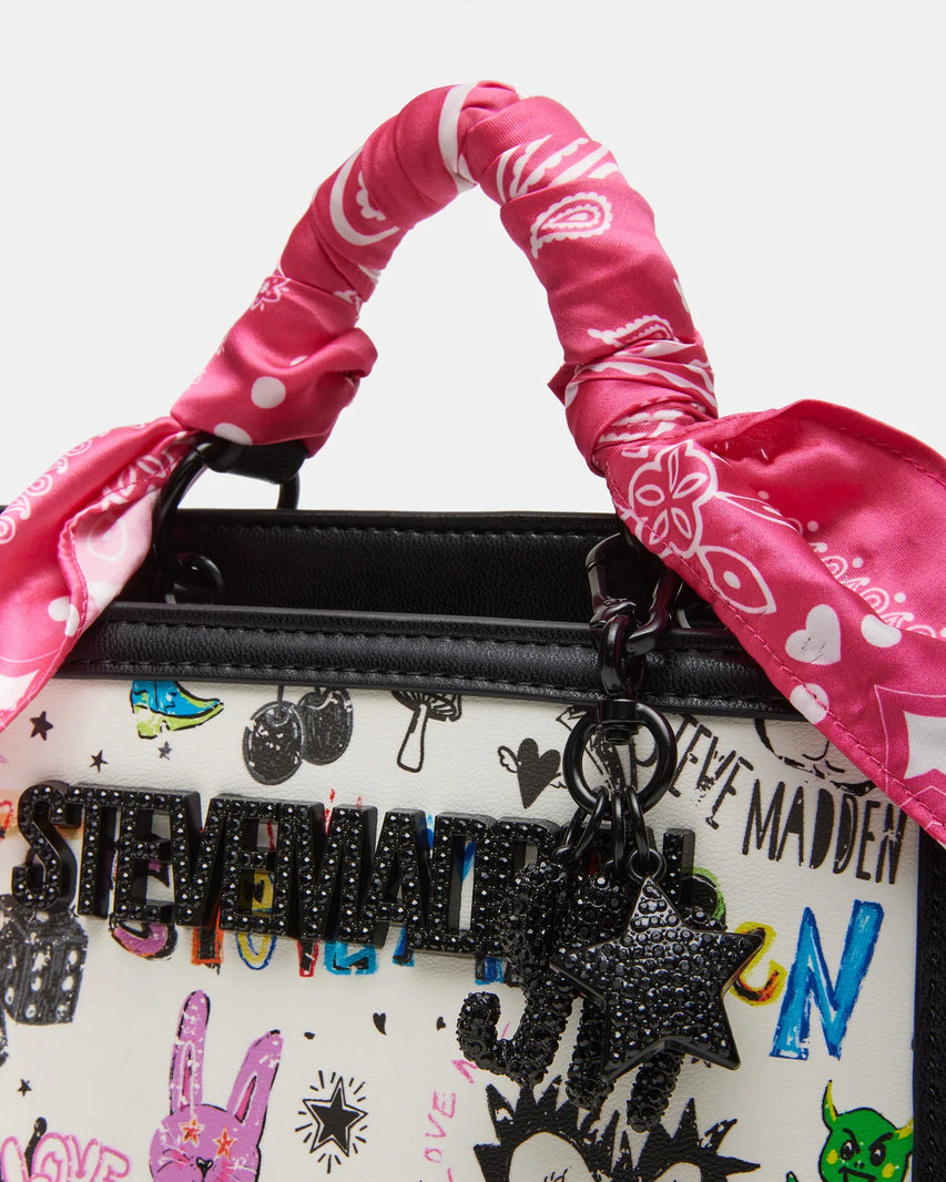 BEVELYNM WHITE MULTI - Handbags - Steve Madden Canada