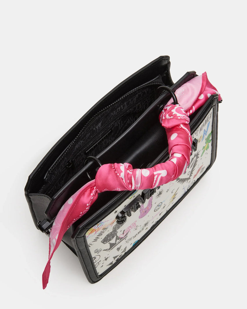 BEVELYNM WHITE MULTI - Handbags - Steve Madden Canada