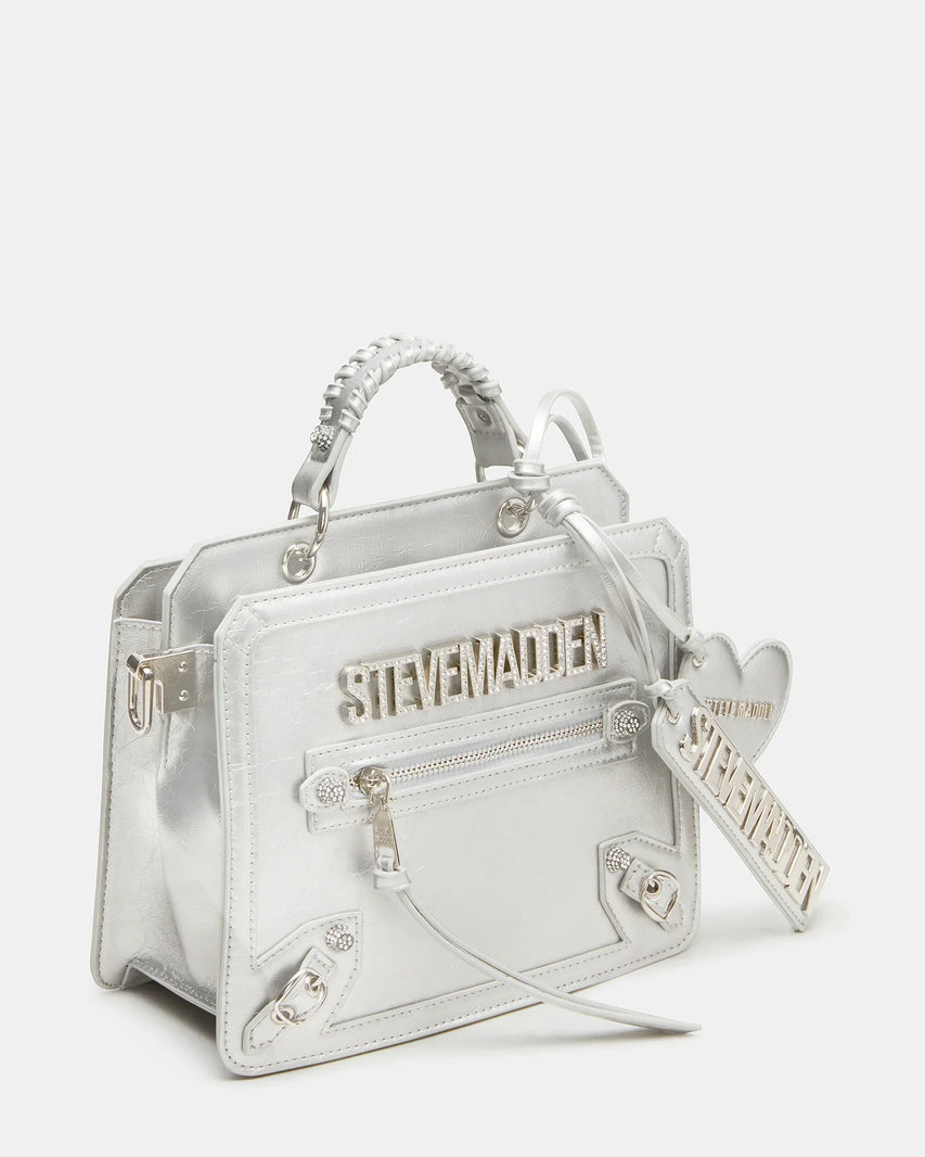 BEVELYNY SILVER - Handbags - Steve Madden Canada