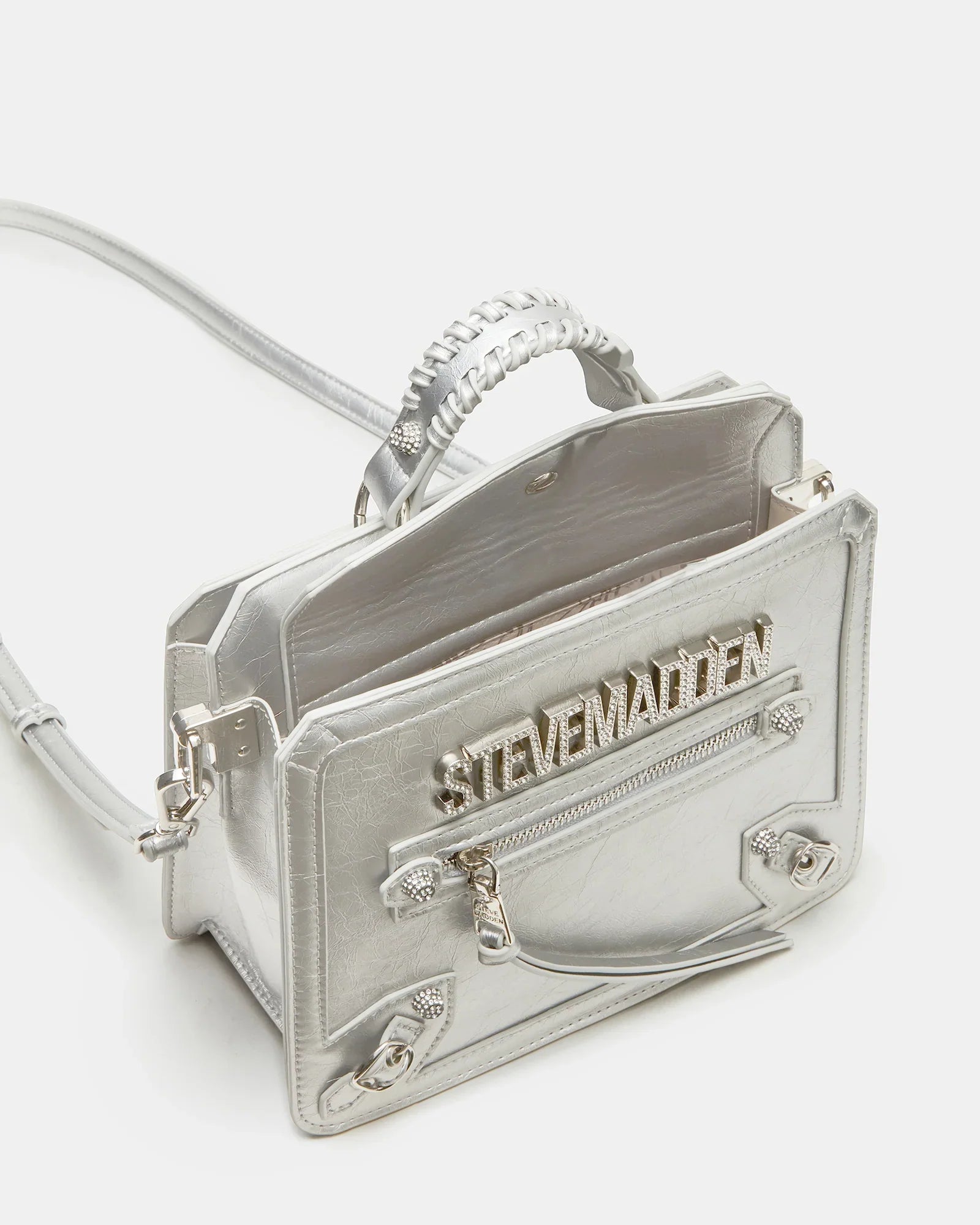 BEVELYNY SILVER - Handbags - Steve Madden Canada