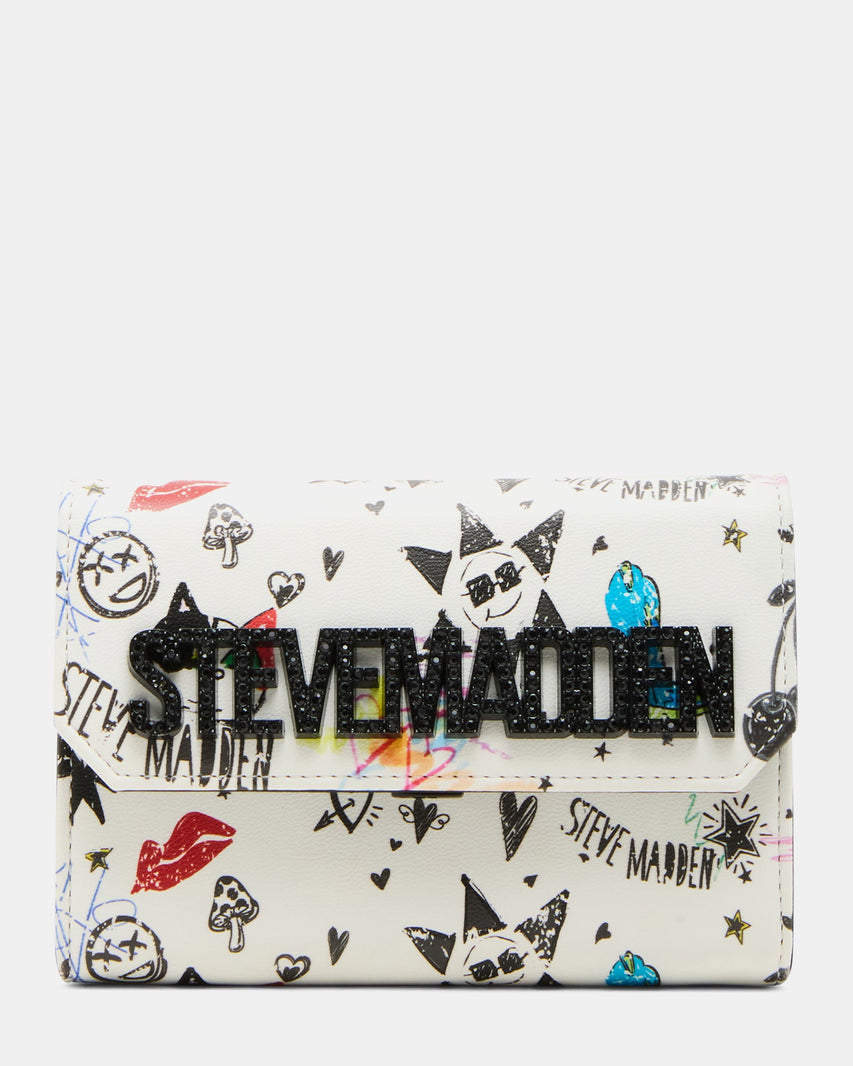 BFENIX WHITE MULTI - Handbags - Steve Madden Canada