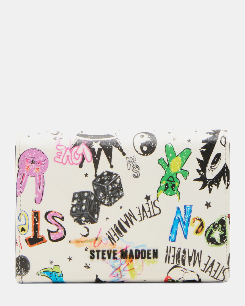 BFENIX WHITE MULTI - Handbags - Steve Madden Canada