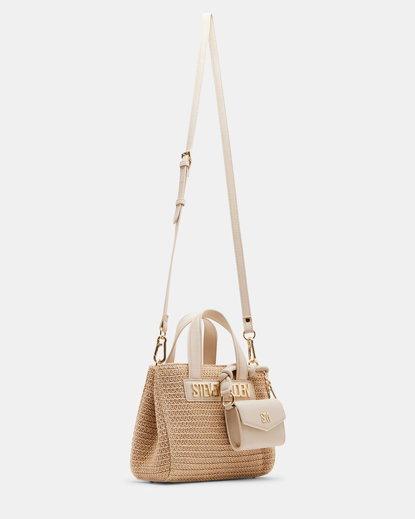 BFLORES NATURAL MULTI - Handbags - Steve Madden Canada
