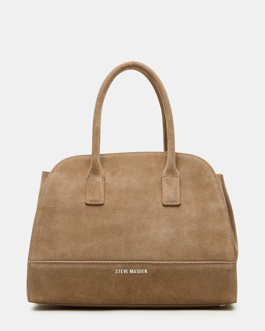 BHADLEE TAUPE SUEDE - Handbags - Steve Madden Canada