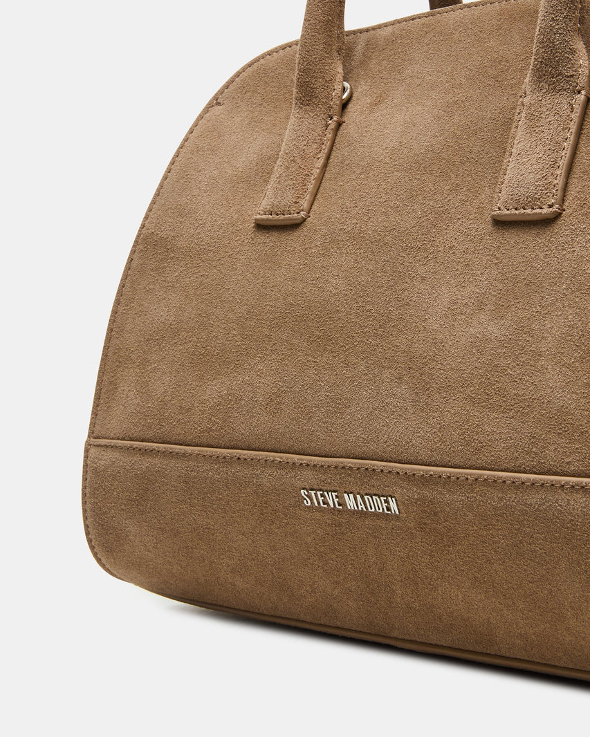 BHADLEE TAUPE SUEDE - Handbags - Steve Madden Canada