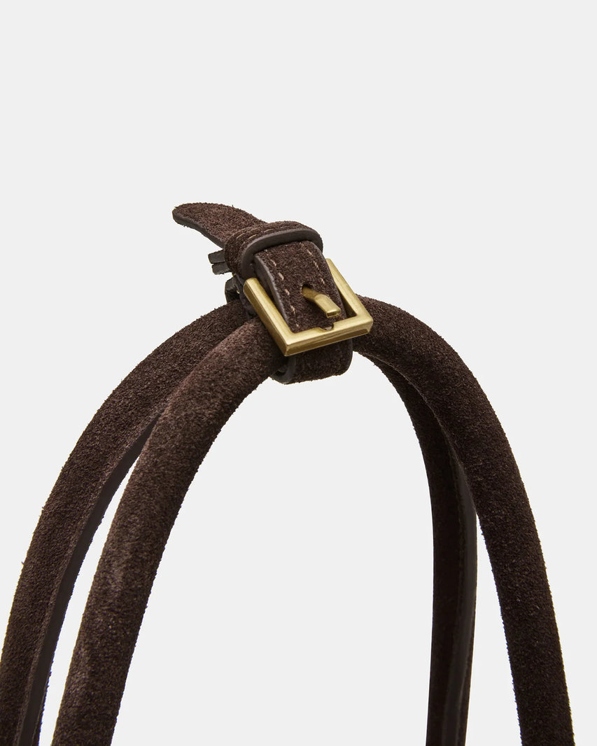 BHEIDEE BROWN SUEDE - Handbags - Steve Madden Canada