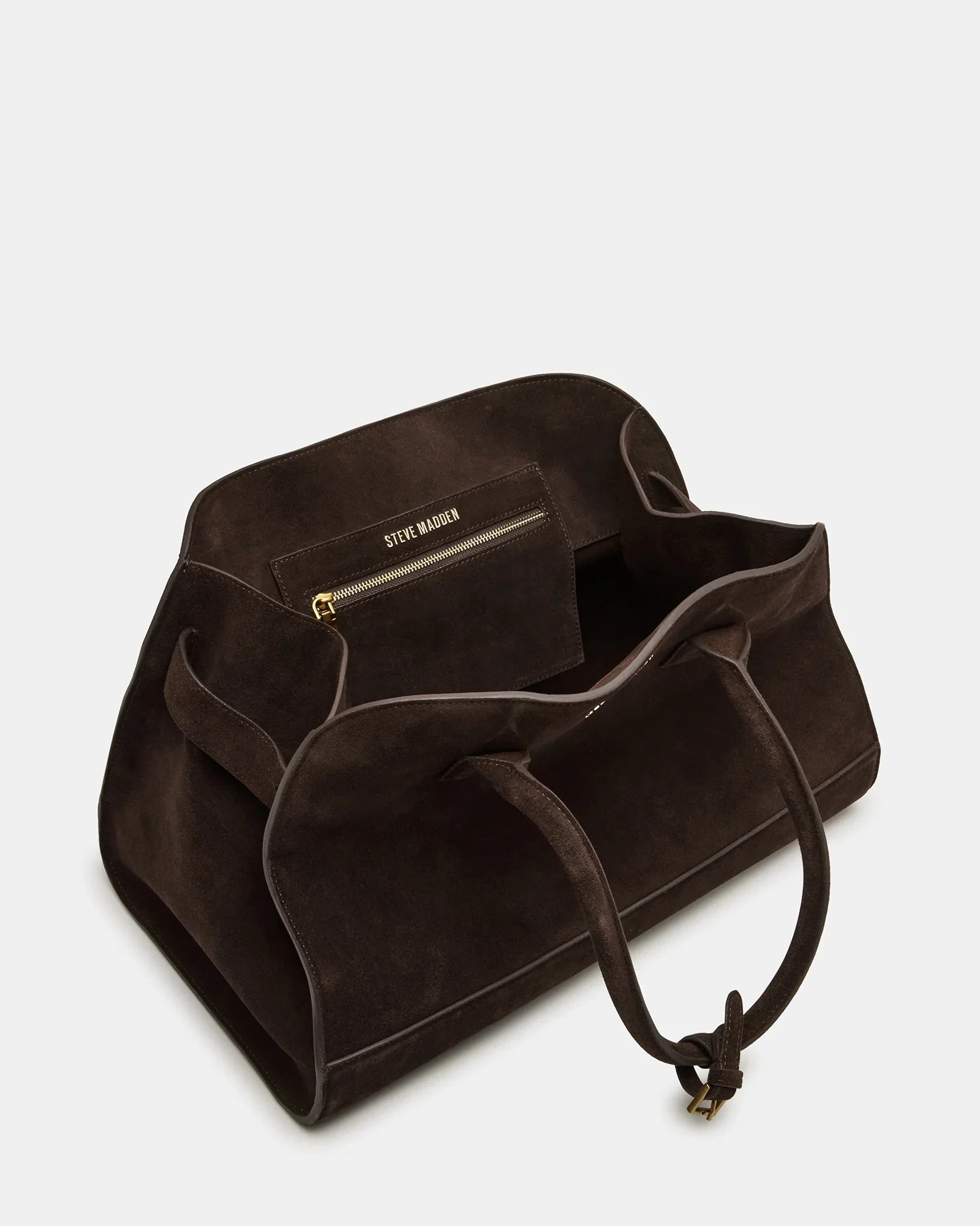BHEIDEE BROWN SUEDE - Handbags - Steve Madden Canada