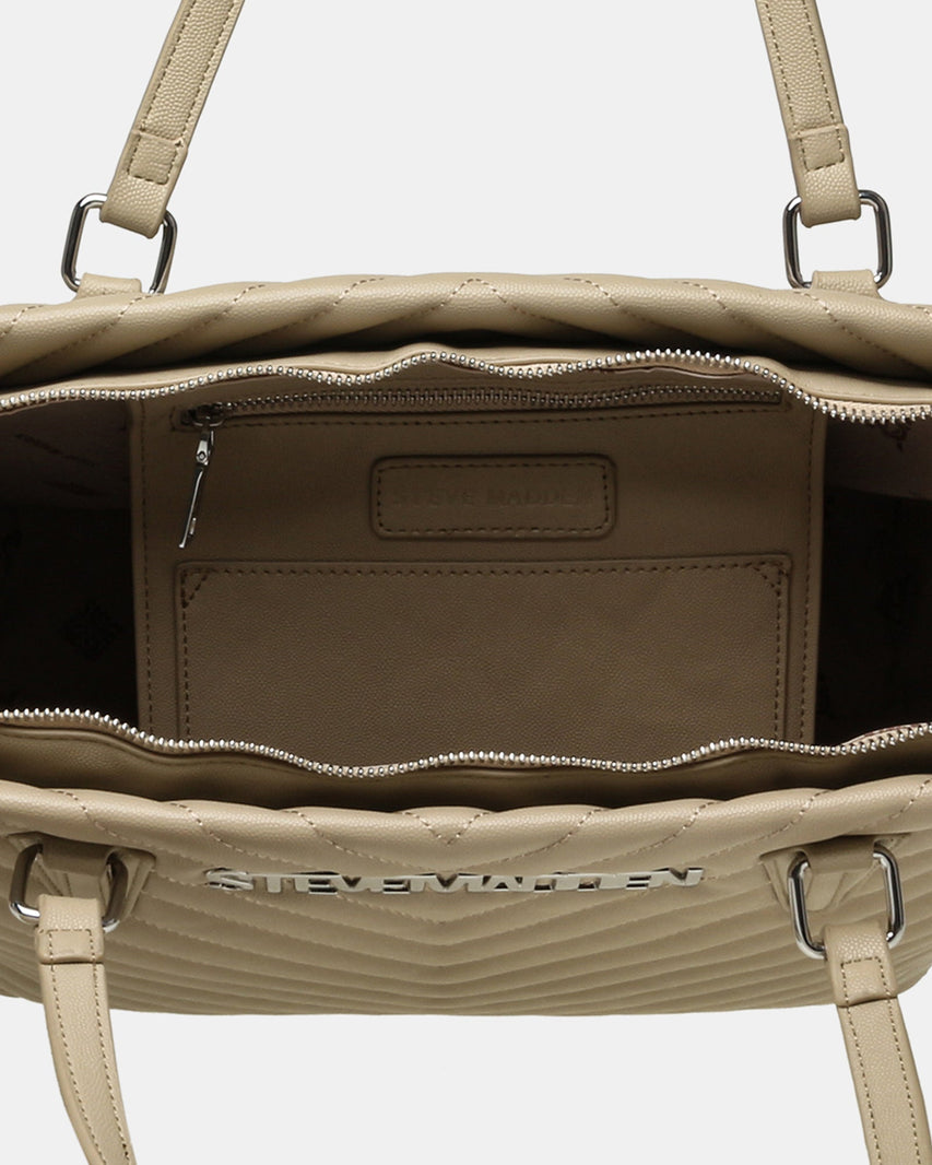 BJUDE-2 NATURAL - Handbags - Steve Madden Canada