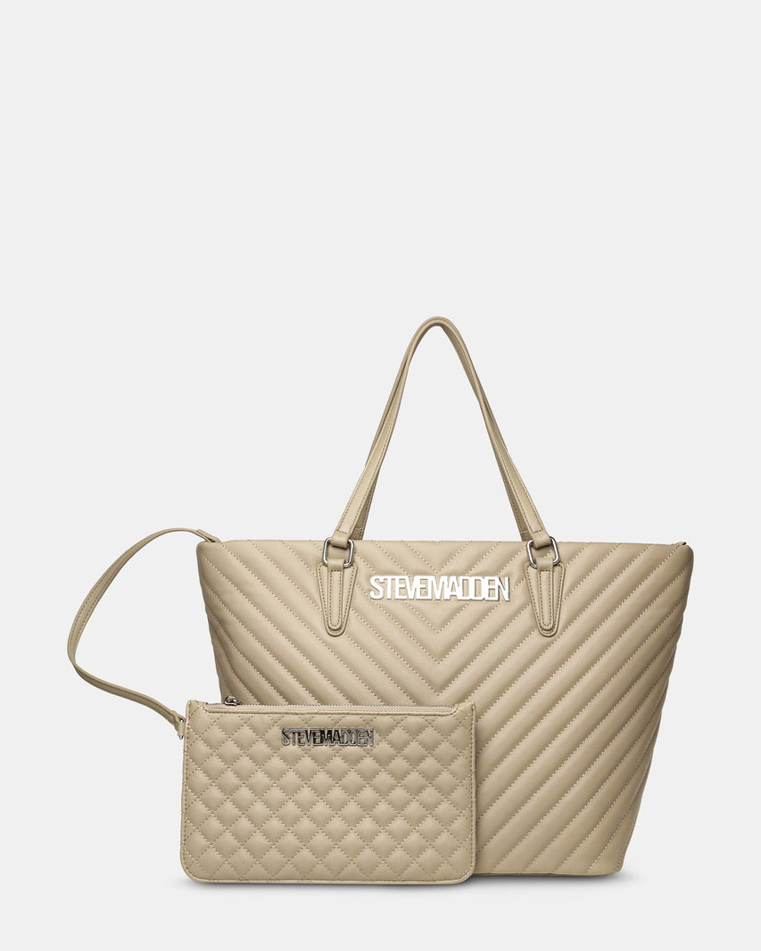 BJUDE-2 NATURAL - Handbags - Steve Madden Canada