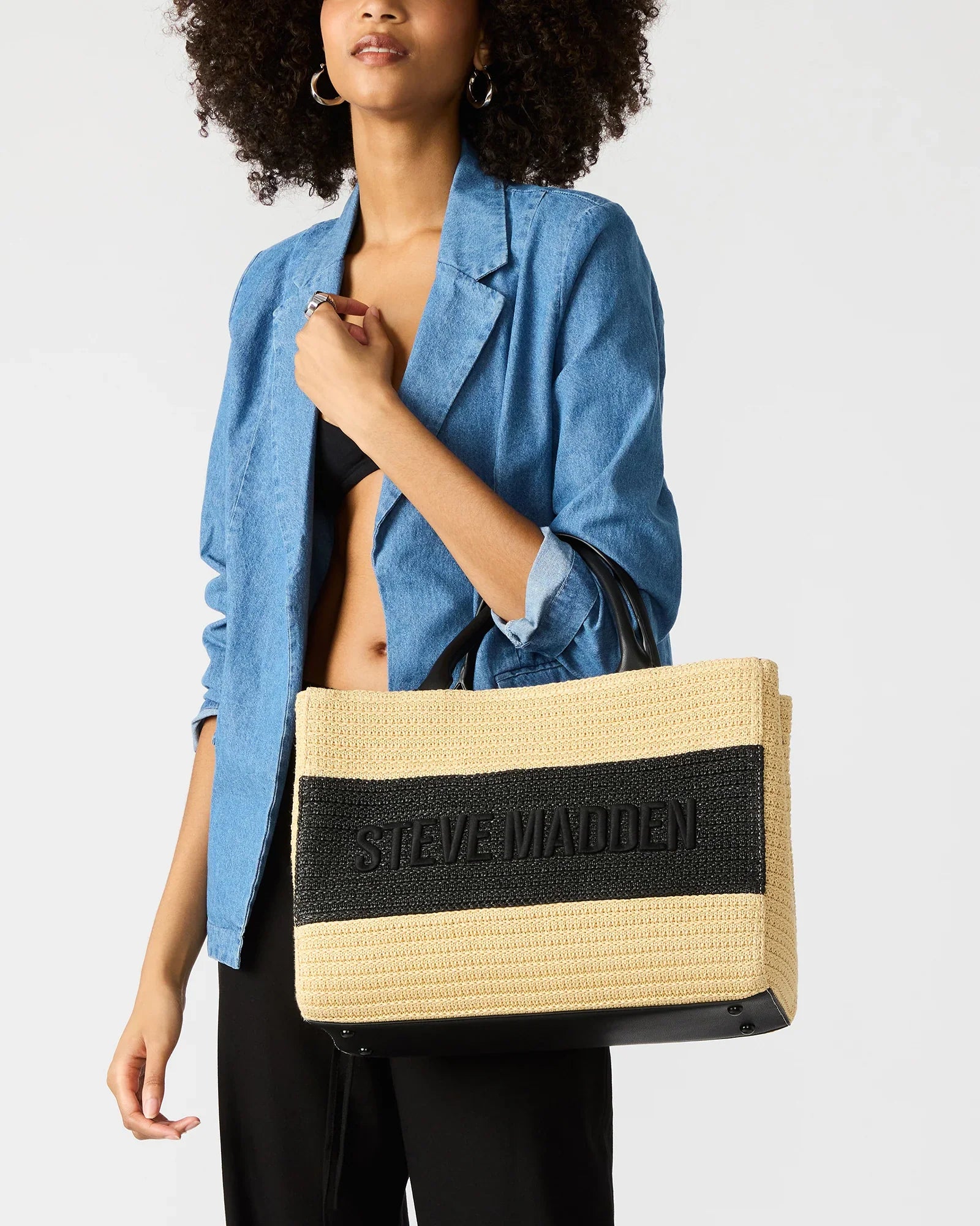 BLOPEZ BLACK MULTI - Handbags - Steve Madden Canada