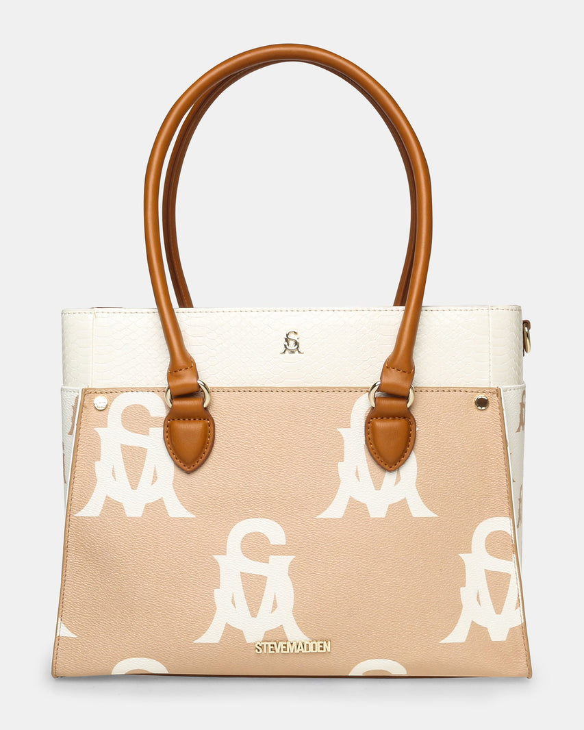 BMARIOSA NATURAL MULTI - Handbags - Steve Madden Canada