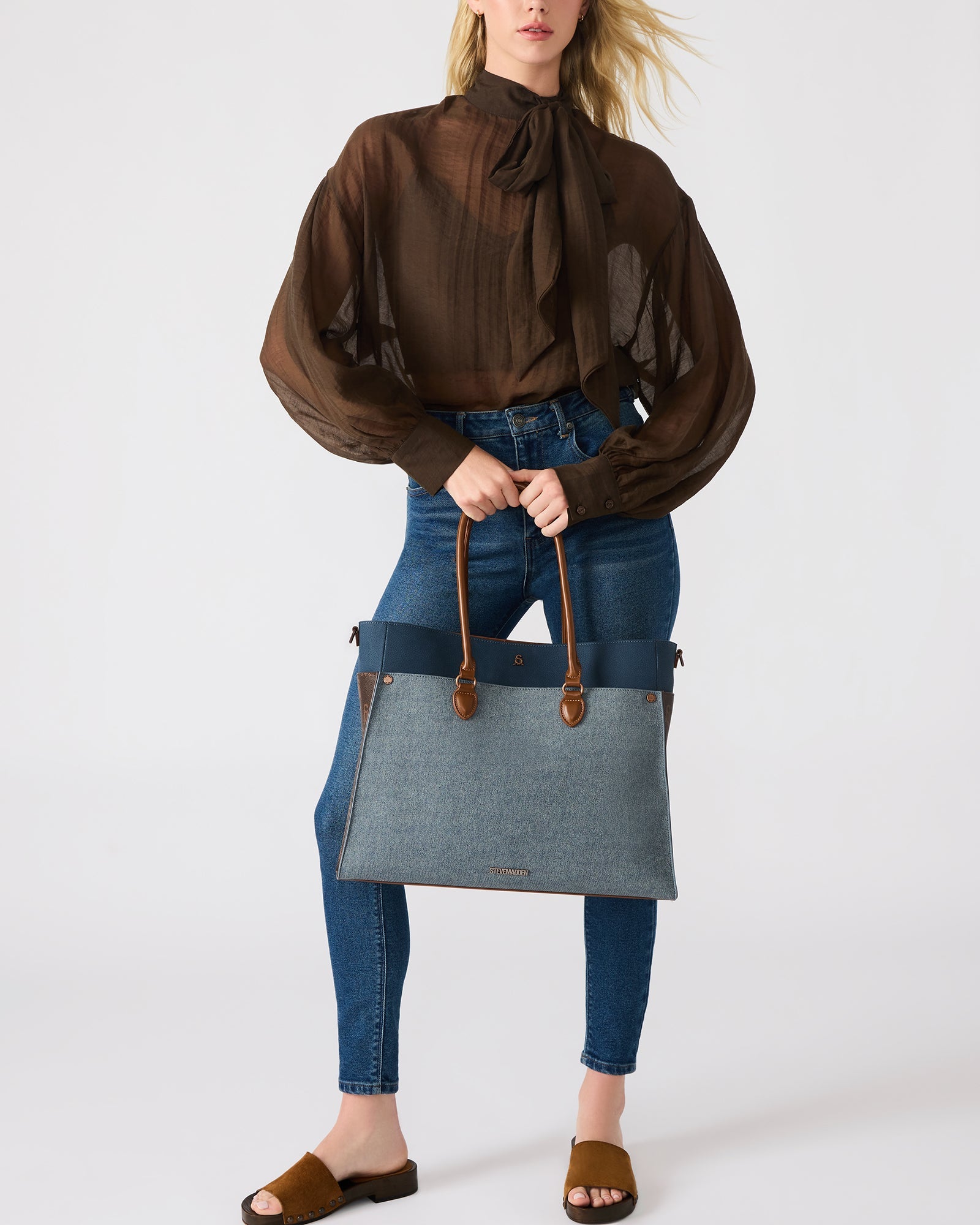 BMARIOSE BROWN MULTI - Handbags - Steve Madden Canada