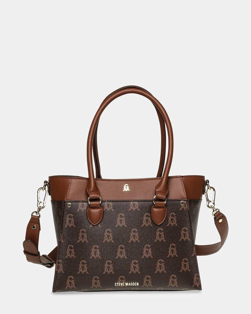 BMARIOS BROWN - Handbags - Steve Madden Canada