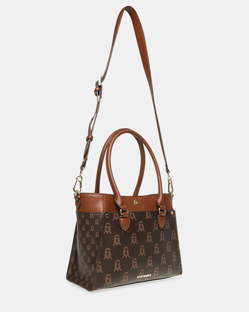 BMARIOS BROWN - Handbags - Steve Madden Canada