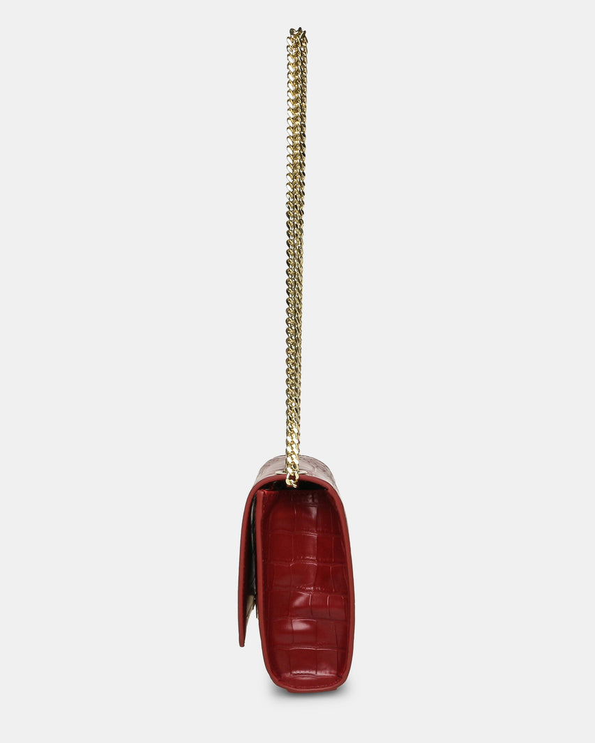 BRAMONIE BURGUNDY - Handbags - Steve Madden Canada