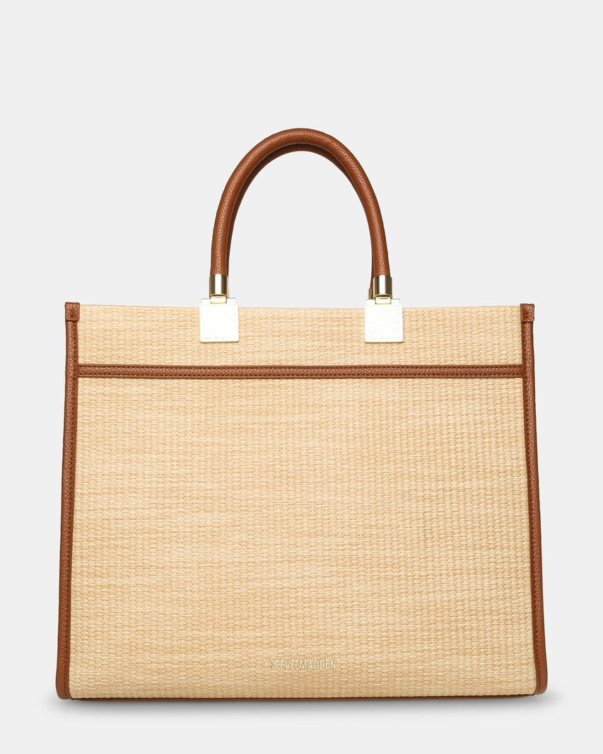BRICHESS NATURAL - Handbags - Steve Madden Canada